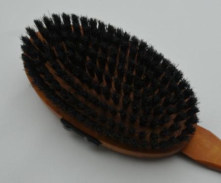 Badebürste Birnbaum schwarze Naturborsten Bürstenkopf
